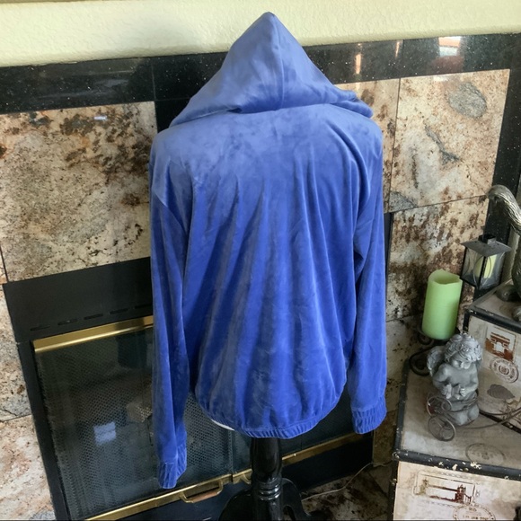 FILA 3/4 zip Bomb Blue Hoodie - Picture 7 of 12